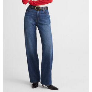 Madewell The Tall Perfect Vintage Wide Leg Jean in SoftDrape 28